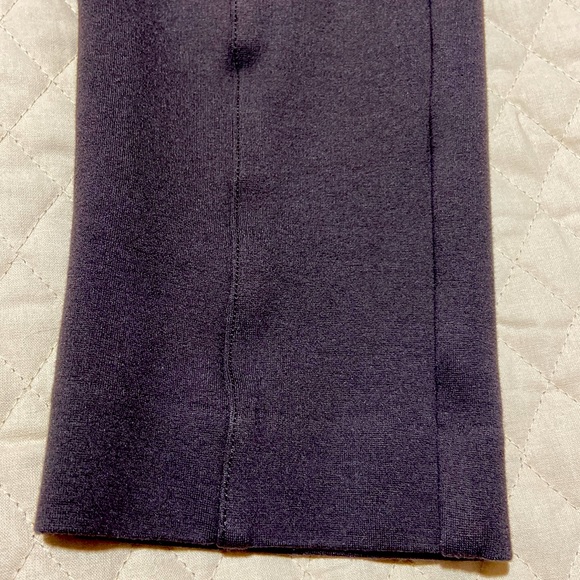 Anne Klein Skinny Pull-On Pants. Dark Brown. Size 4. Front & Back Pockets. - Picture 6 of 12